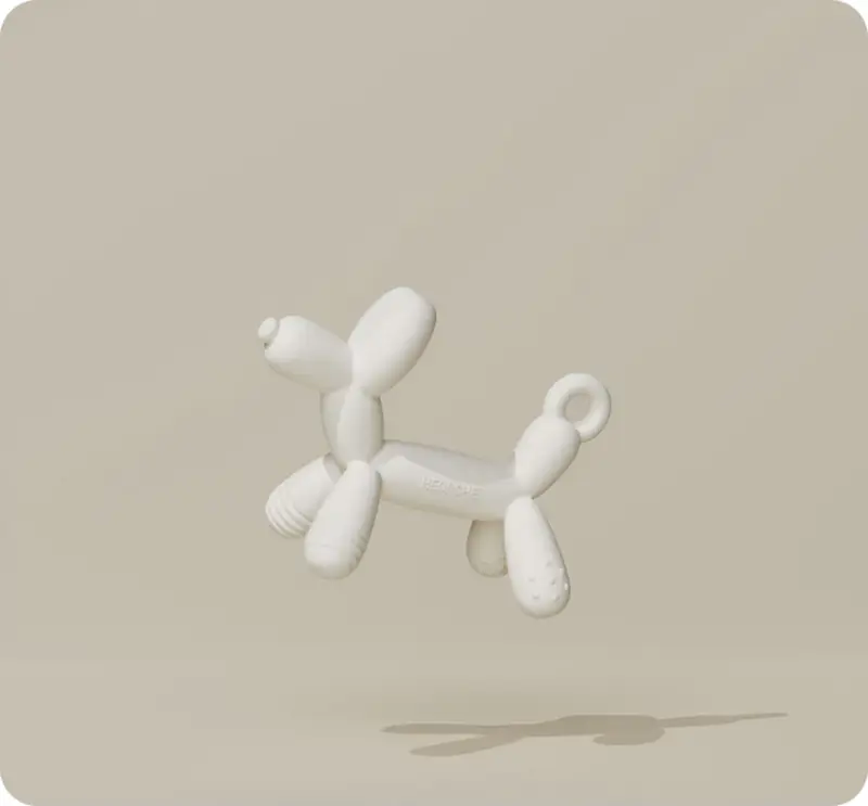 Puppy Teether Textured Treasures for Teething Relieve Pain